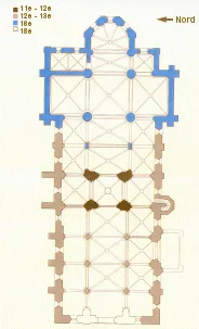 Plan de l'église